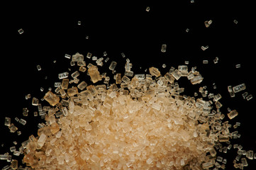 Pile of brown sugar
