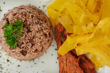 Typical central american food