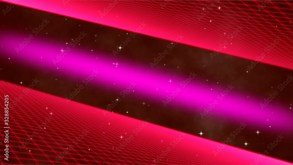 Canvas Prints abstract background with stars and grid for 1980s retro poster