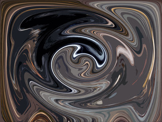 Spiral abstract modern art spinning paint centered color splash background