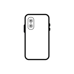 smartphone and telephone icon