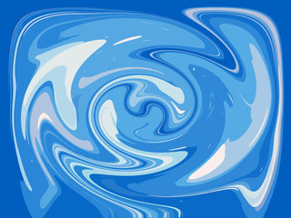 Spiral abstract modern art spinning paint centered color splash background