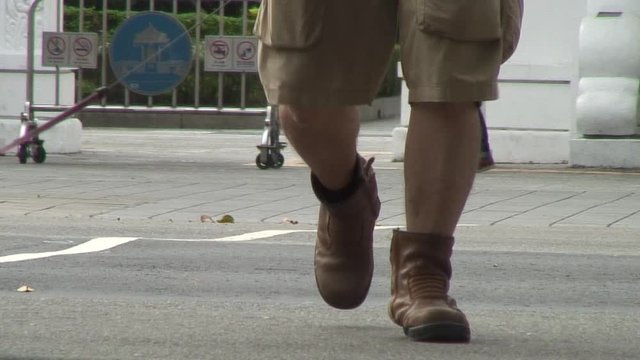 台湾、台北市 犬の散歩(2016年12月撮影)