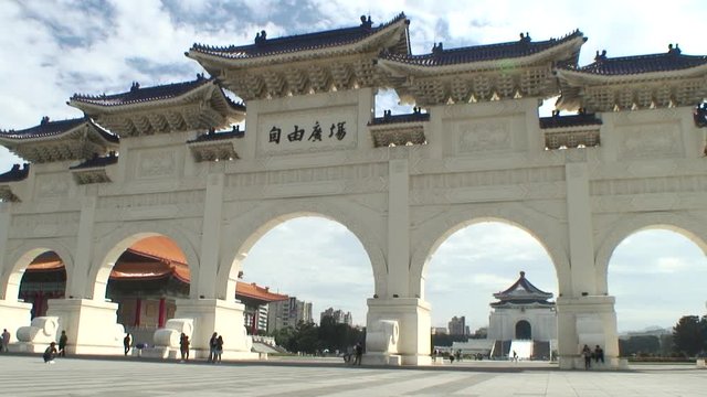 台湾、台北市 自由広場門(2016年12月撮影)