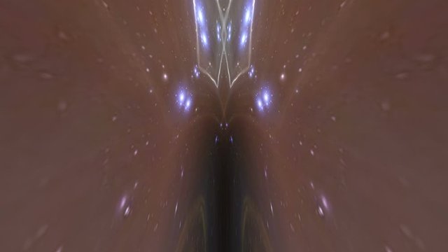 Abstract Explosive Cyberspace Animation Background, Loop, 4k