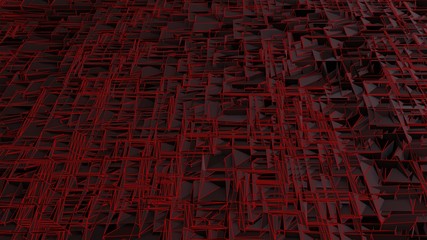 abstract red background