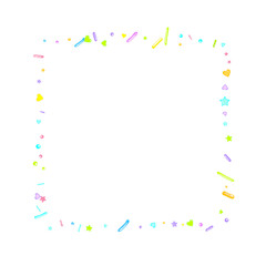 Sprinkles grainy. Cupcake dessert bakery confetti