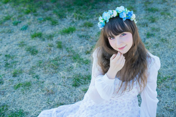 女性ポートレート