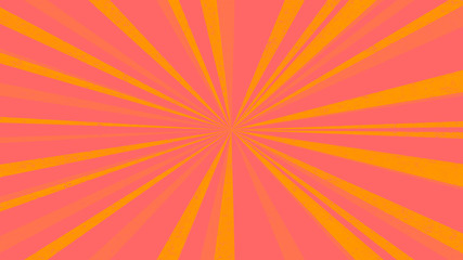 Abstract colorful background with rays