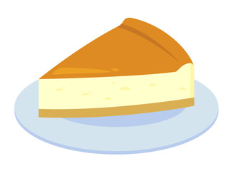チーズケーキ　部北ｰイラスト