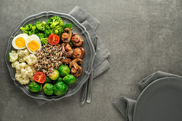 Vegetables plate