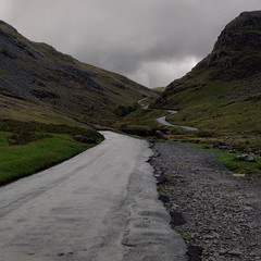 road in mountains