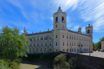 Fototapeta na wymiar royal palace of colorno in italy