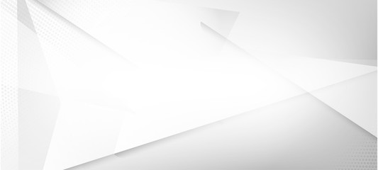 Fototapeta premium Halftone Minimal Gray Vector Background. Geometric Dots Texture. 