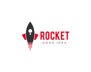 Rocket Logo Icon Design Vector