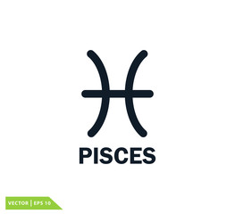 Zodiac icon vector logo template