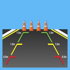 Rear View Camera Video Recorder Display Screen LCD Car Parking Assistance