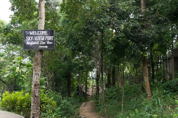 Direction to Bangladesh border view point 