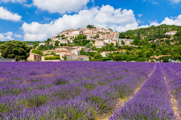 Simiane la Rotonde, Provence, France.