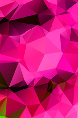 Obraz premium Light pink polygonal design pattern
