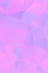 Purple vivid  vector texture with triangular style. Illustration with set of colorful