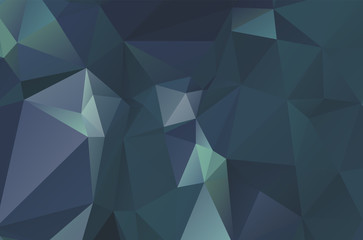 Dark low poly template Glitter abstract illustration with an elegant design esign
