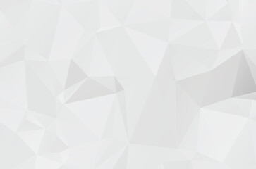 Abstract Lowpoly vector Gray background. Template for style design