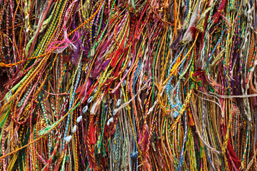 Thread garlands, Dharan, Nepal