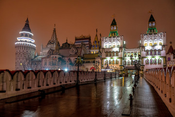 Izmailovo Kremlin in Moscow, Russia