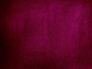 Abstract red background. Purple grunge background. Toned grainy concrete texture for background.