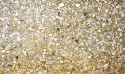 terrazzo flooring old texture or polished stone for background pattern and color beautiful