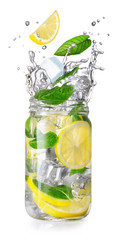 detox water in jar