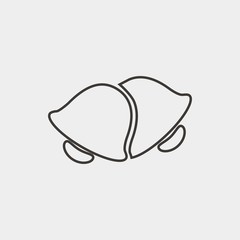 bell ring vector icon  illustration