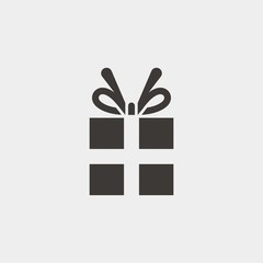 gift icon vector illustration present