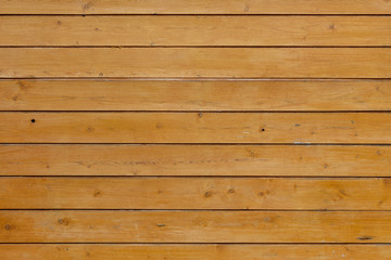 Fototapeta premium Yellow background from boards, horizontal layout.