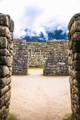 Panoramic view on Ancient city of Machu Picchu in Peru. - 328885404