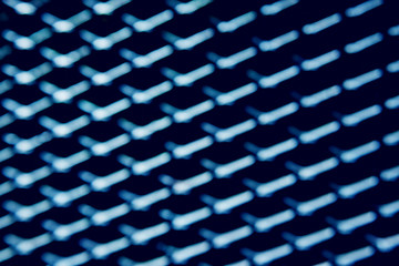 Abstract metal grid background. Lattice texture with big cells grid.