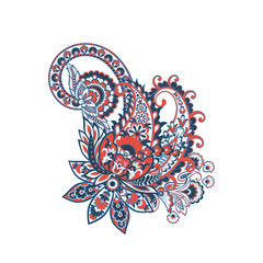 Vector Paisley isolated ornament