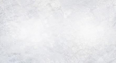 White or gray blank grunge concrete or cement wall texture abstract background with weathered dirt, old, vintage, rough pattern on surface.