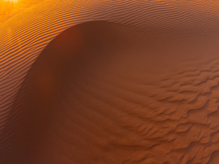 Waves of Sand Texture, Dunes of the Desert.