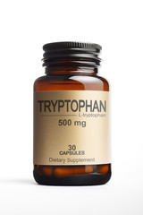 Bottle with L-tryptophan