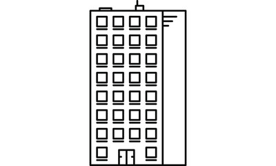 An Illustration of a Tower Block