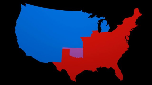 USA election map