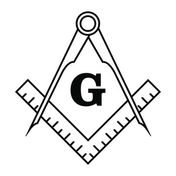 Freemason logo symbol icon illustration