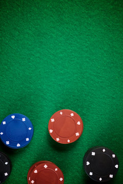 Casino chips view