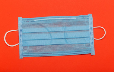 protective mask against viruses and flu during an epidemic
