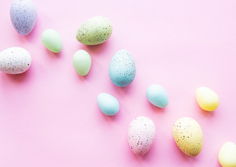 Colorful Easter eggs