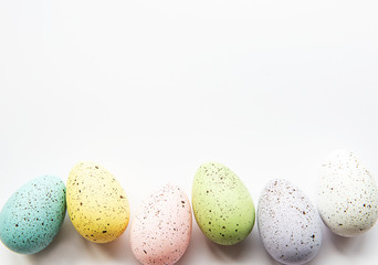 Colorful Easter eggs