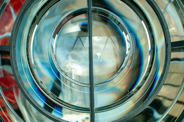 lente tipo fresnel de faro marítimo © Jonás Torres