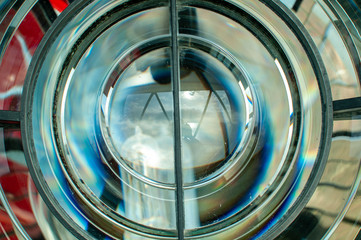 lente tipo fresnel de faro marítimo © Jonás Torres